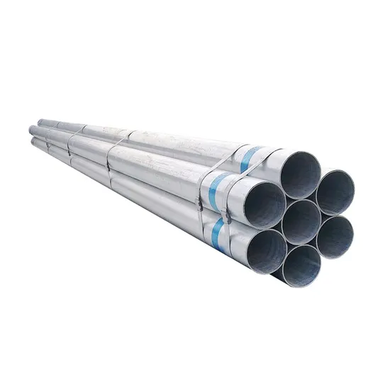 Tubo de aço macio estrutural/Tubo de aço pré-galvanizado A53 A106 soldado