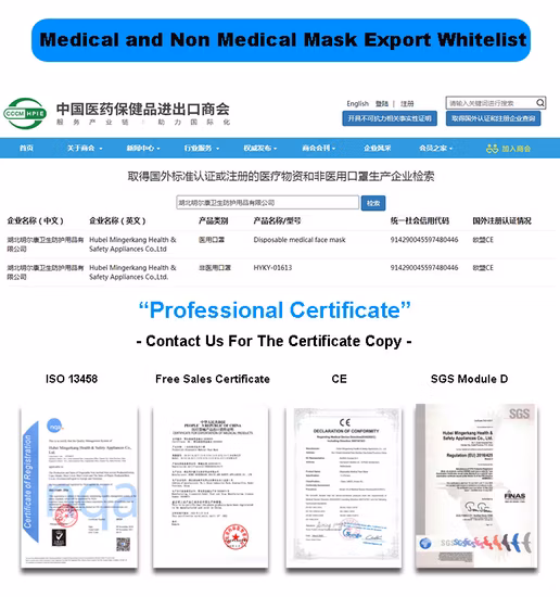 Bfe 99% Fábrica Hipoalergênico FDA CE Nível 3 Máscara facial protetora para crianças 3 camadas Máscara facial descartável médica cirúrgica não tecida