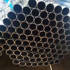 Tubo galvanizado por imersão a quente pré-fabricado de ferro de aço para estufa